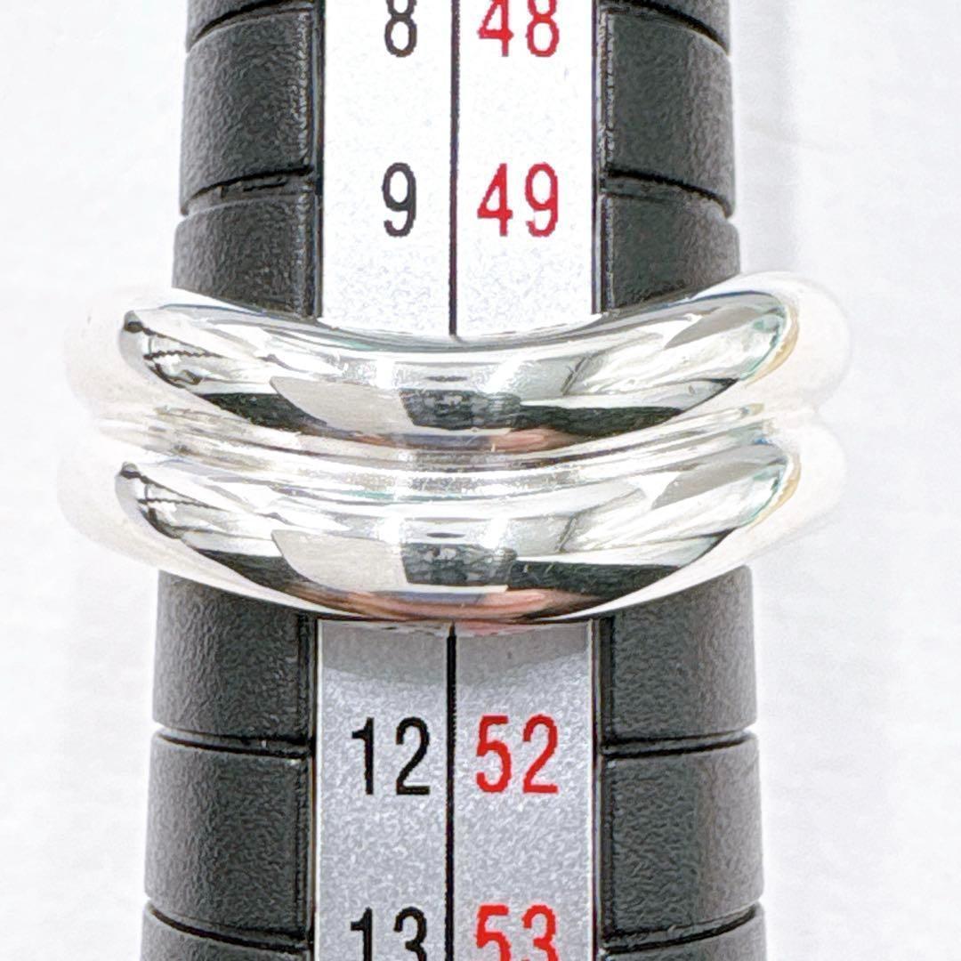 Tiffany & Co Double Curved Ring Size 10 925 Silver