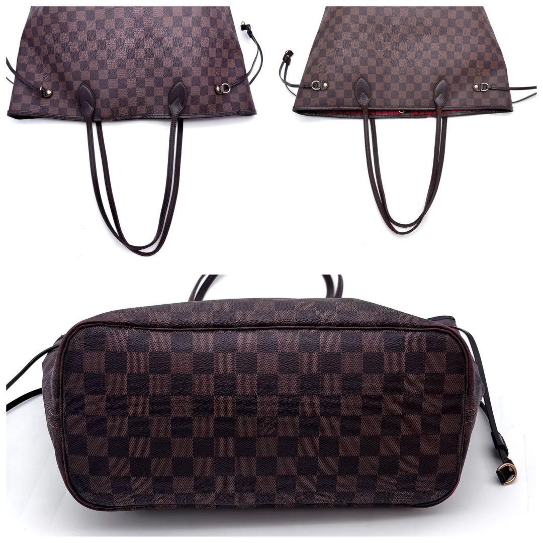 Louis Vuitton Neverfull MM Damier Ebene Tote Brown — view 6