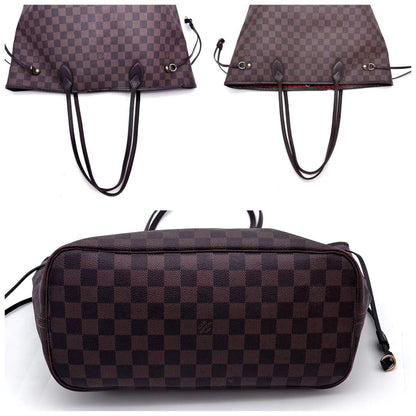 Louis Vuitton Neverfull MM Damier Ebene Tote Brown — view 6