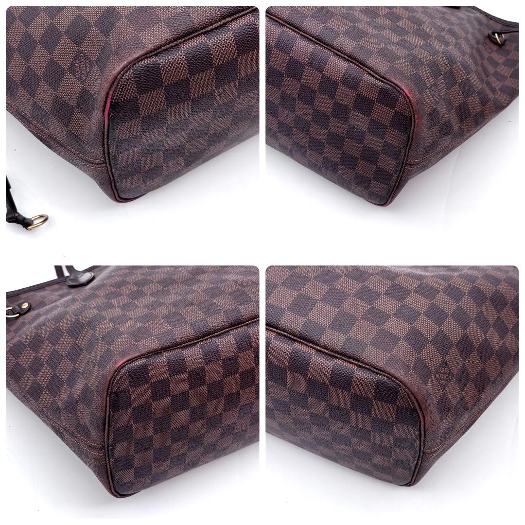 Louis Vuitton Neverfull MM Damier Ebene Tote Brown — view 7