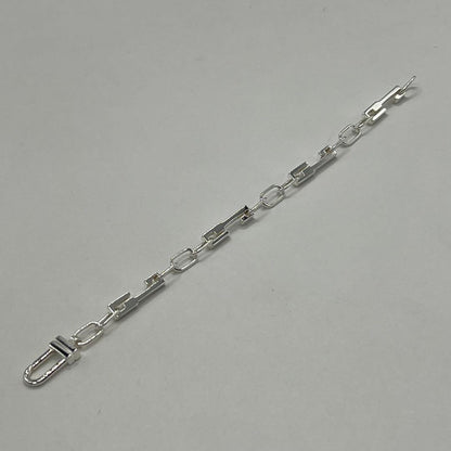 Gucci Square G Link Chain Bracelet SV 925
