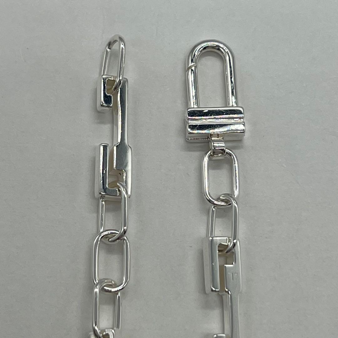 Gucci Square G Link Chain Bracelet SV 925