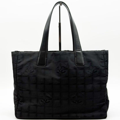 Chanel New Travel Line MM Tote Bag Nylon CC Logo — view 2