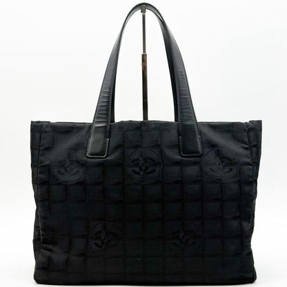 Chanel New Travel Line MM Tote Bag Nylon CC Logo — view 3