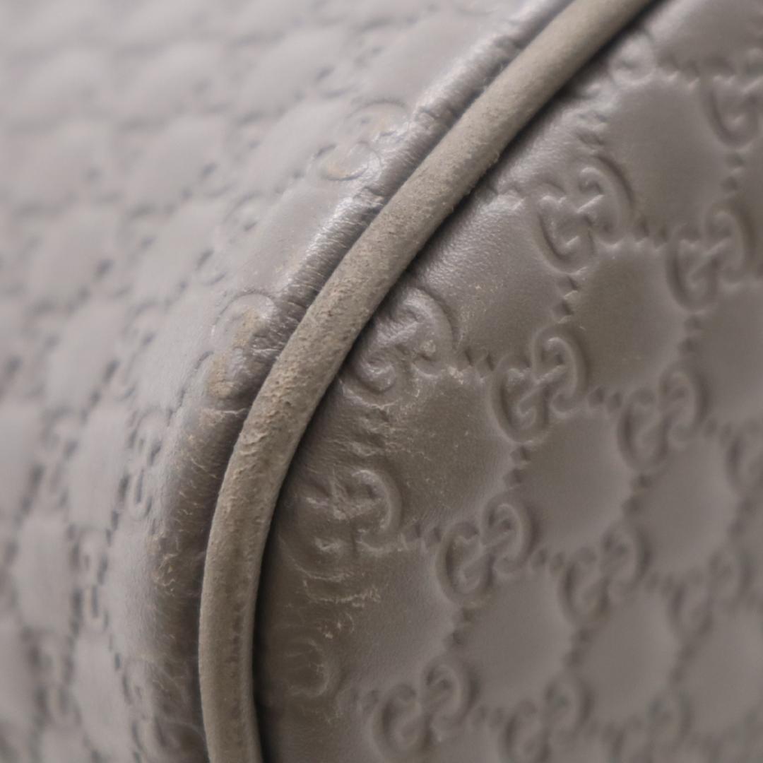 Gucci Micro Guccissima 2-Way Handbag Gray