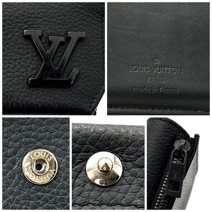 Louis Vuitton Portefeuille Pilot Aerogram Wallet Black — view 9