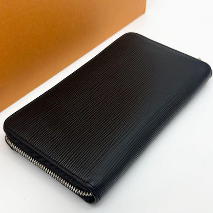 Louis Vuitton New Zippy Organizer NM Epi Black Wallet — view 5
