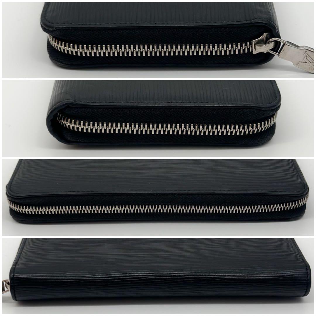 Louis Vuitton New Zippy Organizer NM Epi Black Wallet — view 6