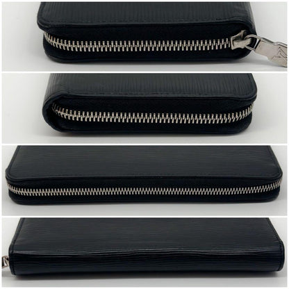 Louis Vuitton New Zippy Organizer NM Epi Black Wallet — view 6