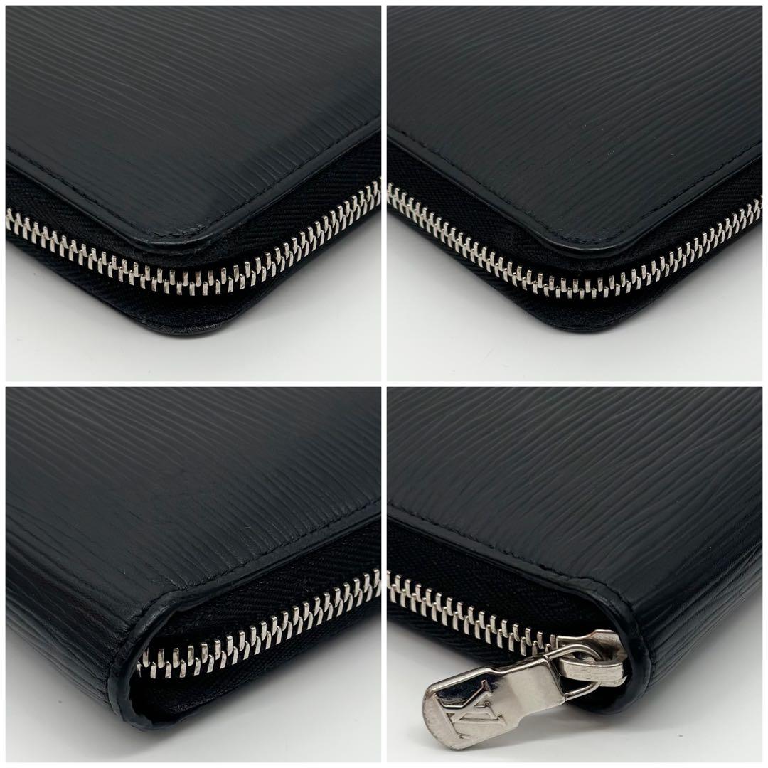 Louis Vuitton New Zippy Organizer NM Epi Black Wallet — view 7