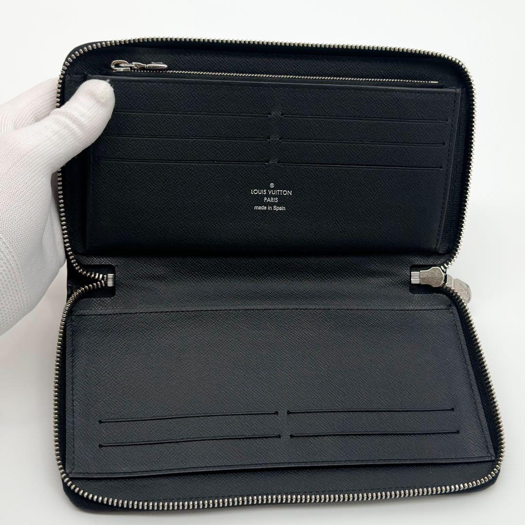 Louis Vuitton New Zippy Organizer NM Epi Black Wallet — view 8