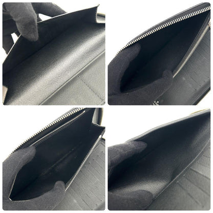 Louis Vuitton Taiga Vertical Wallet Business Black — view 4