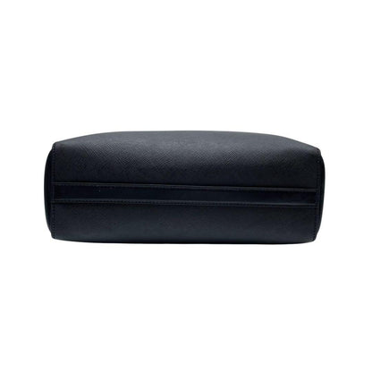 Prada Saffiano Leather Shoulder Bag 2-Way Black — view 4