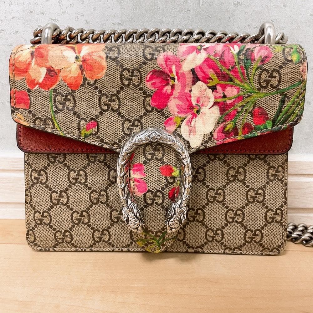 Gucci Dionysus GG Blue Mus Chain Shoulder Bag — view 2