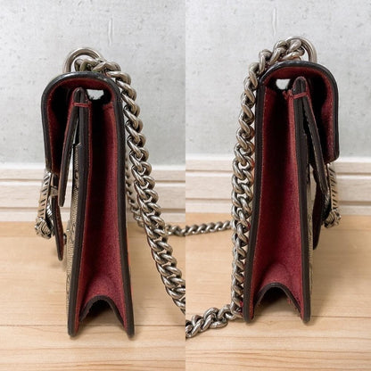 Gucci Dionysus GG Blue Mus Chain Shoulder Bag — view 4