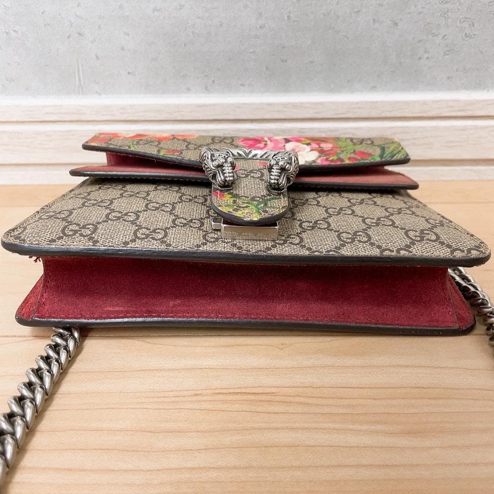 Gucci Dionysus GG Blue Mus Chain Shoulder Bag — view 5