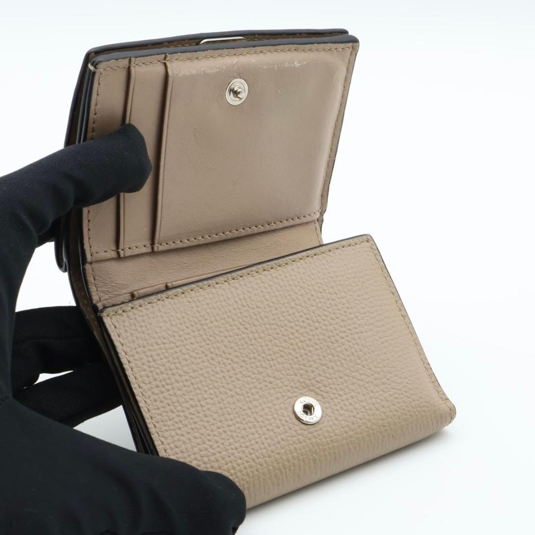 Loewe Anagram Trifold Wallet Taupe — view 4