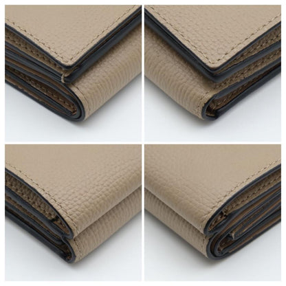 Loewe Anagram Trifold Wallet Taupe — view 8