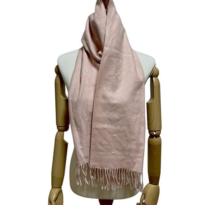 Louis Vuitton Silk Cashmere Echarpe LV Stella Scarf — view 2