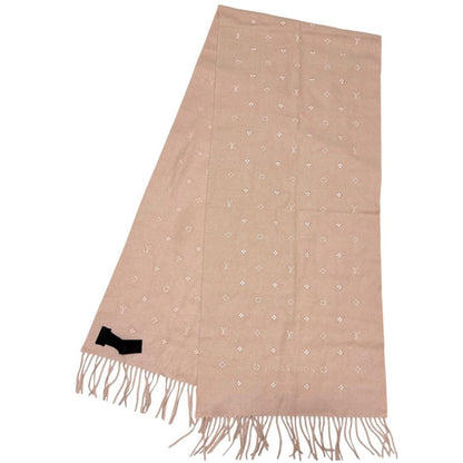 Louis Vuitton Silk Cashmere Echarpe LV Stella Scarf — view 3
