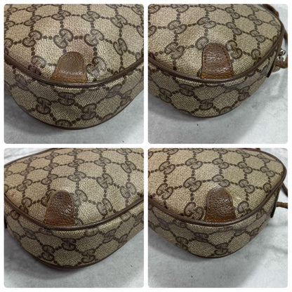 Gucci GG Sherry Line Shoulder Bag Brown Leather — view 8