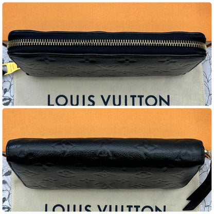 Louis Vuitton Empreinte Zippy Wallet Noir — view 3