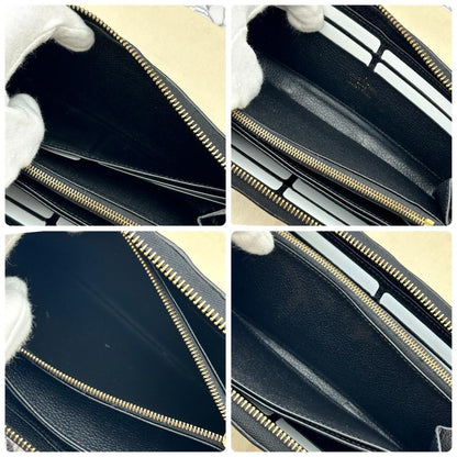 Louis Vuitton Empreinte Zippy Wallet Noir — view 7