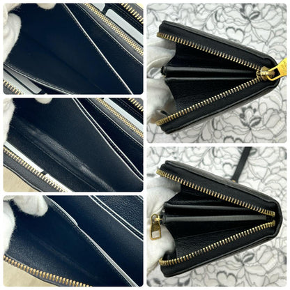 Louis Vuitton Empreinte Zippy Wallet Noir — view 8