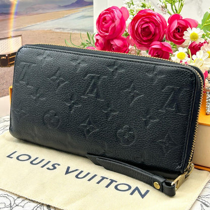 Louis Vuitton Empreinte Zippy Wallet Noir — view 2
