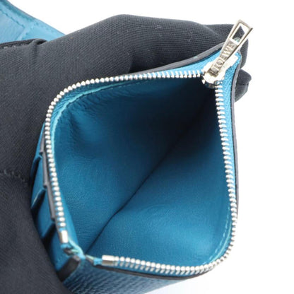 Loewe Tri Foldwallet Anagram Blue Wallet — view 5
