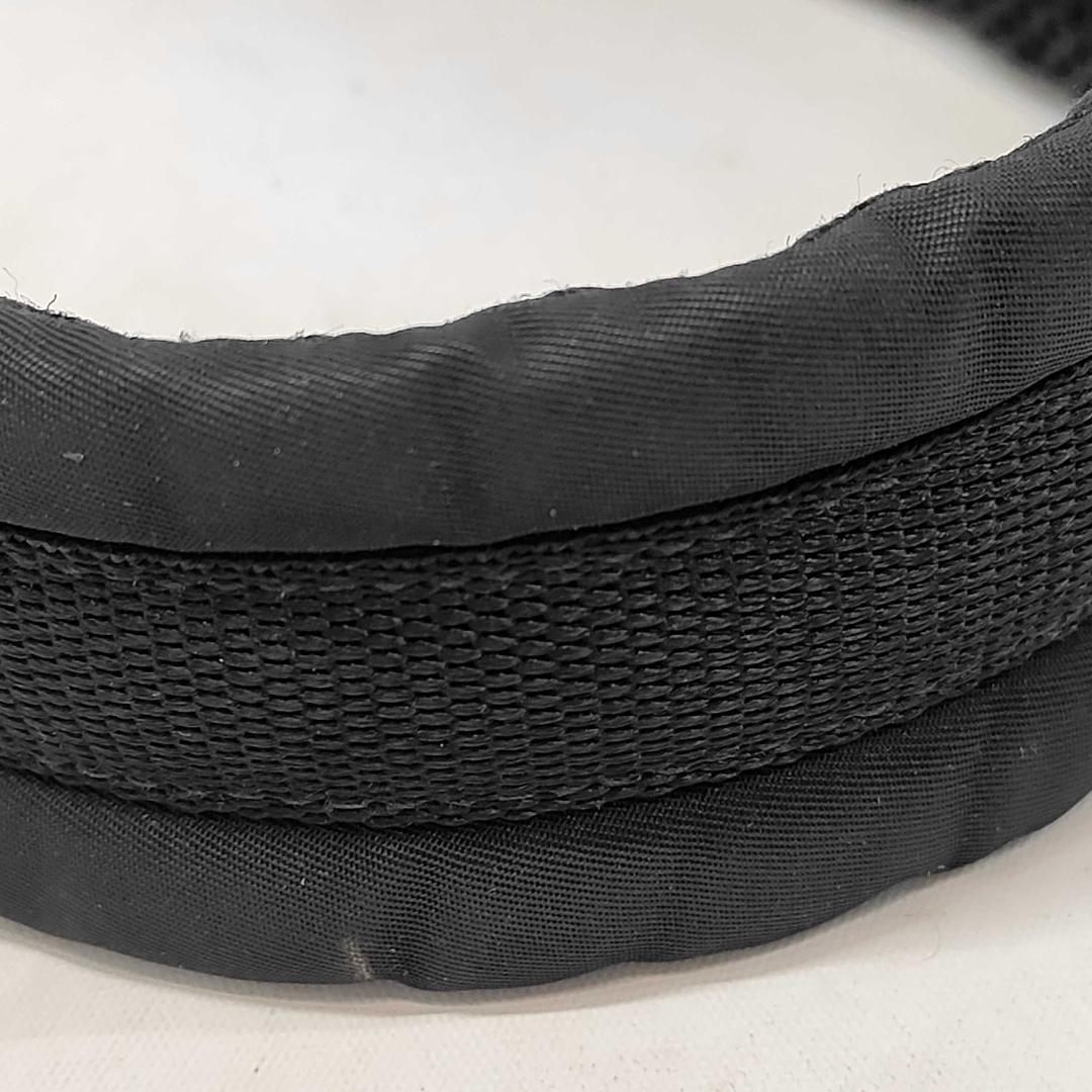 Prada Rubber Logo Shoulder Bag Nylon Messenger — view 8
