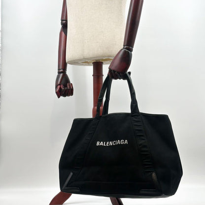 Balenciaga Navy Cabas M Tote Everyday — view 7