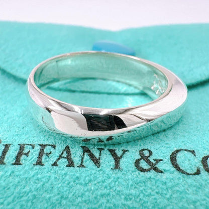 Tiffany & Co Knife Edge Ring #17 925 Silver