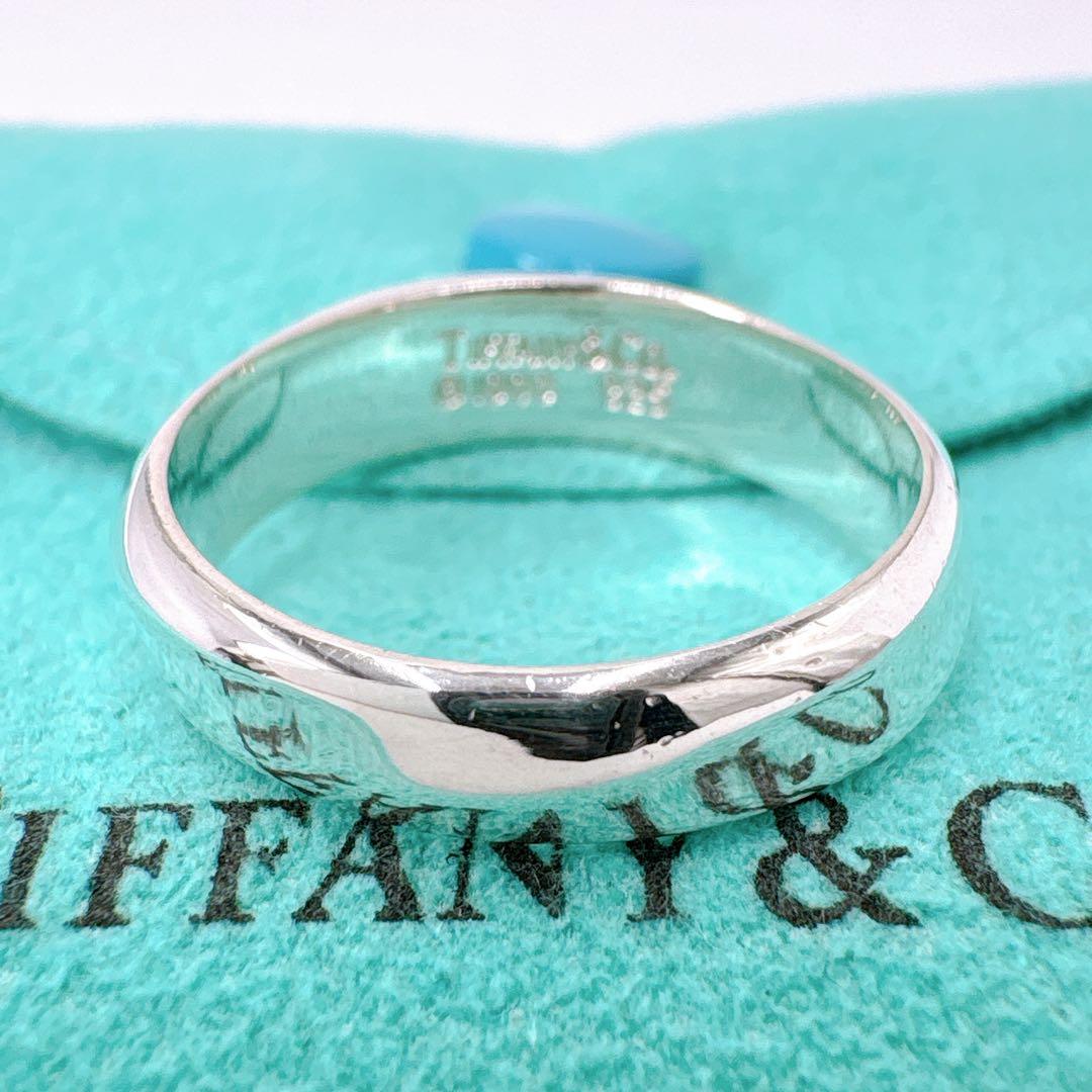 Tiffany & Co Knife Edge Ring #17 925 Silver