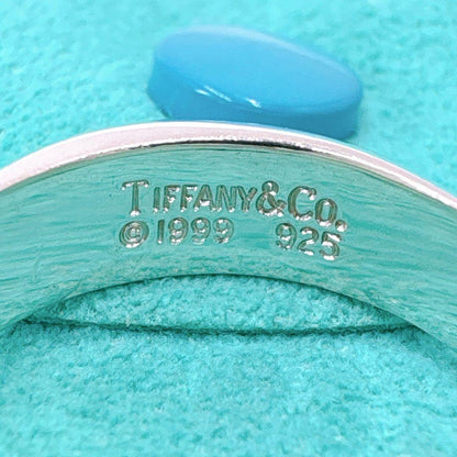 Tiffany & Co Knife Edge Ring #17 925 Silver