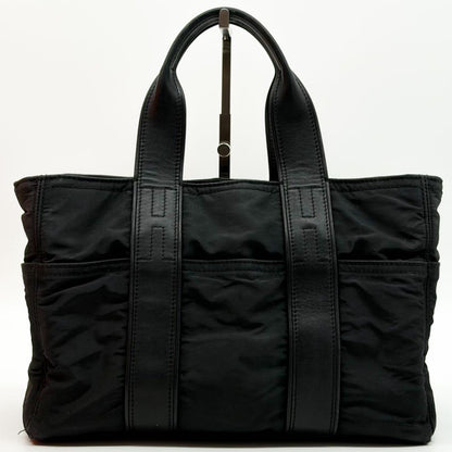 Hermes Acapulco PM Nylon Black Handbag — view 3