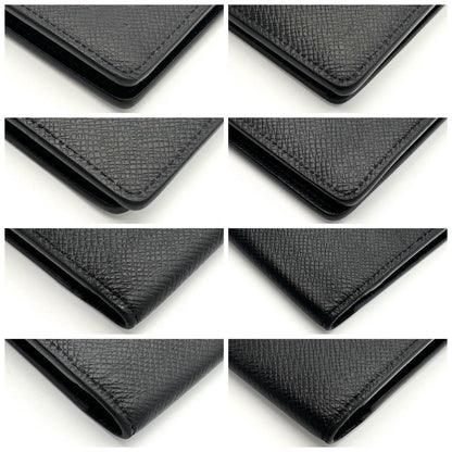 Louis Vuitton Billfold Wallet Taiga Portefeuille Long Black — view 9