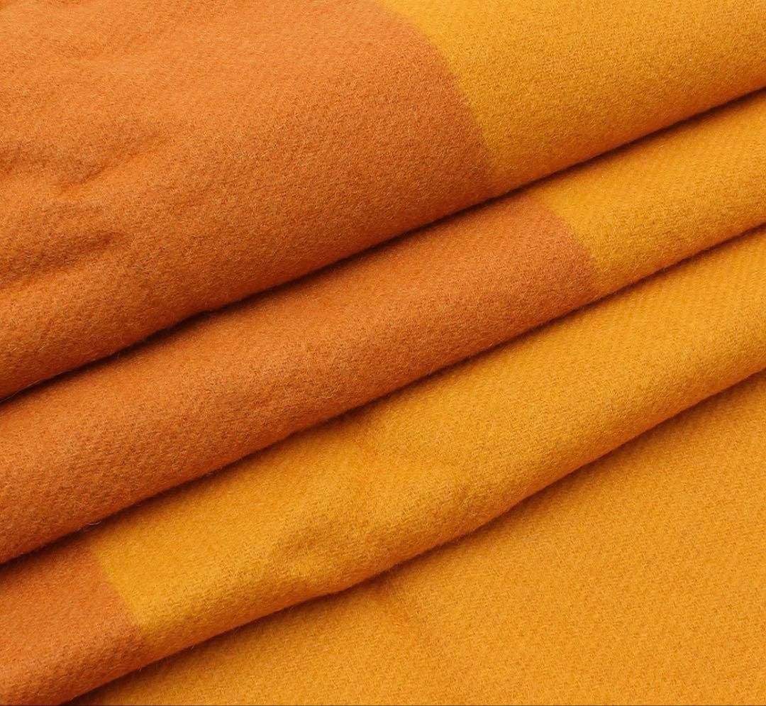 Hermes Bicolor Cashmere Scarf Shawl — view 4