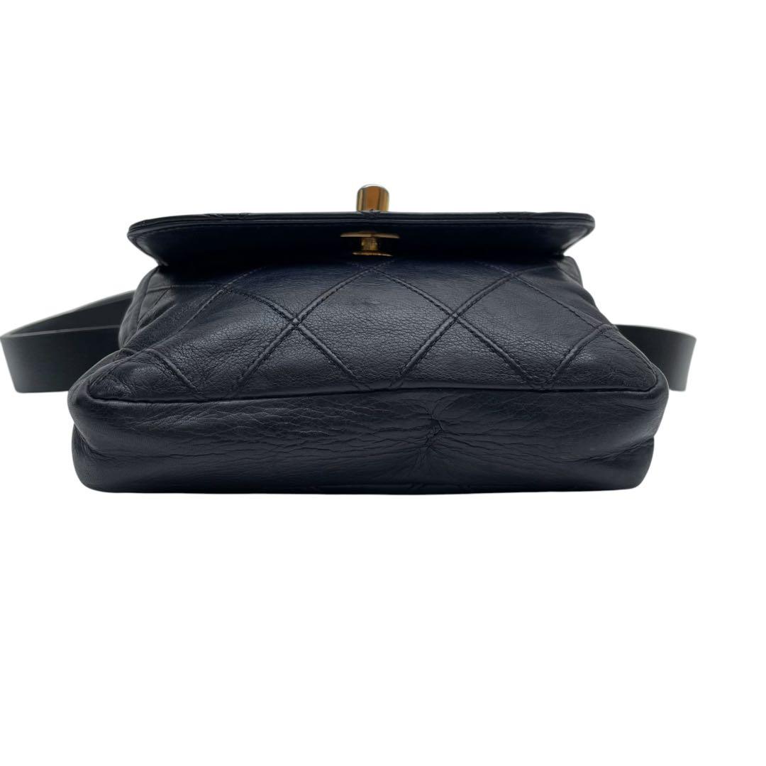 Chanel Bicolor Quilted Lambskin Waist Belt Bag — view 5