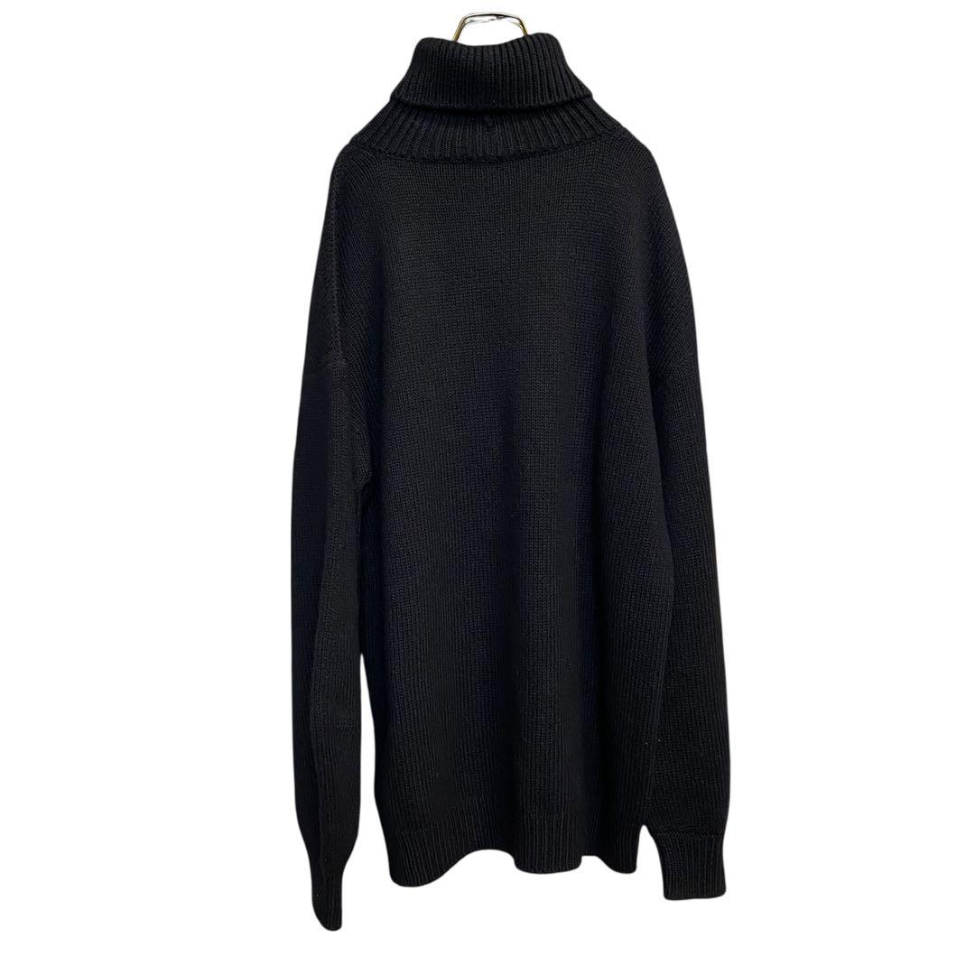 Chanel Camellia Coco Mark Turtleneck Knit Sweater P54751