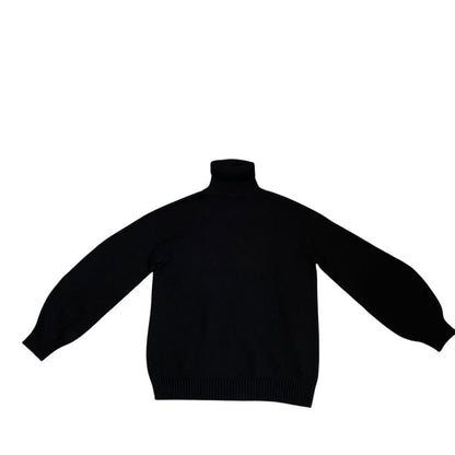 Chanel Camellia Coco Mark Turtleneck Knit Sweater P54751