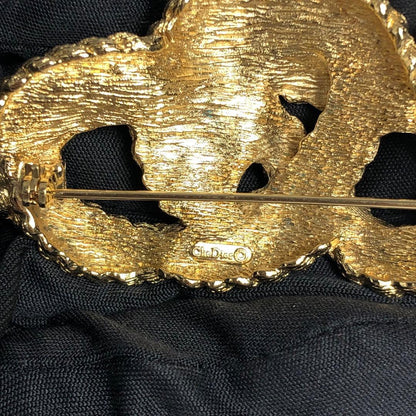 Christian DIOR Brooch Gold Knot Twist