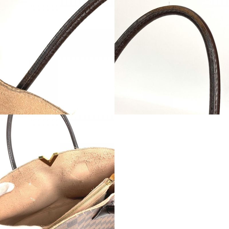 Louis Vuitton Shoulder Bag Kensington N41435 Damier Canvas Brown