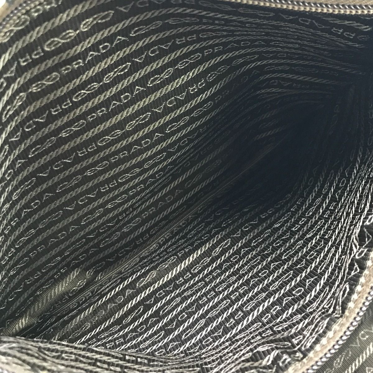 Prada Tote Bag Miss Ing Shoulder Strap Signs of Use Nylon B4001t Red