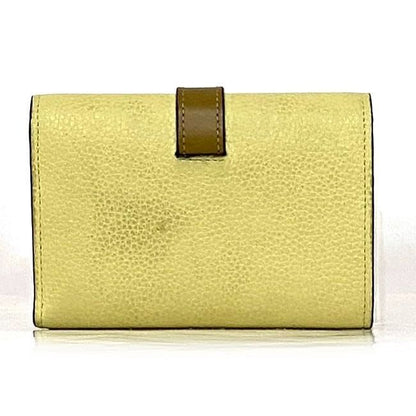Loewe Trifold Wallet Yellow Anagram