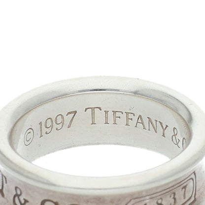 Tiffany & Co 1837 Medium Silver Ring Men's Size 7