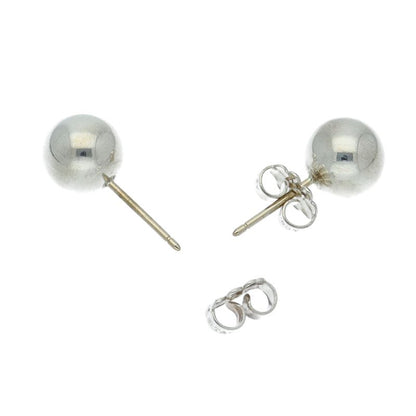Tiffany & Co Hardware Ball Earrings Sv925 Ladies