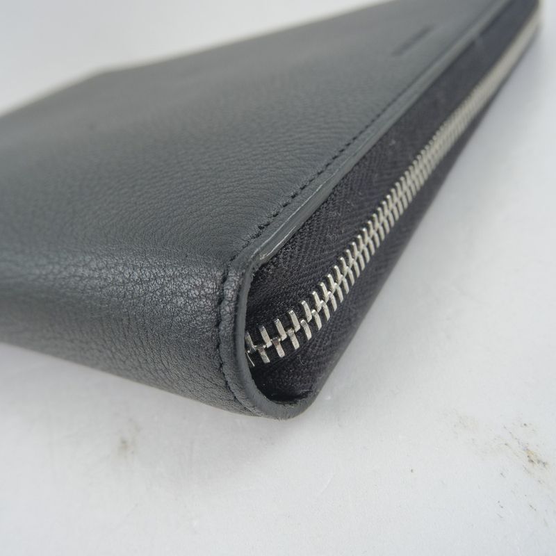 DIOR Homme Dior Homme Document Case Calf Black Unisex Clutch Bag