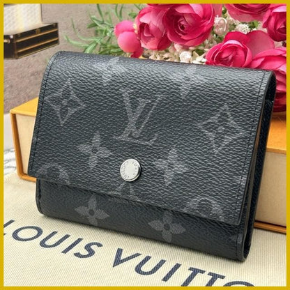 Louis Vuitton Monogram Eclipse Victor Wallet Folded