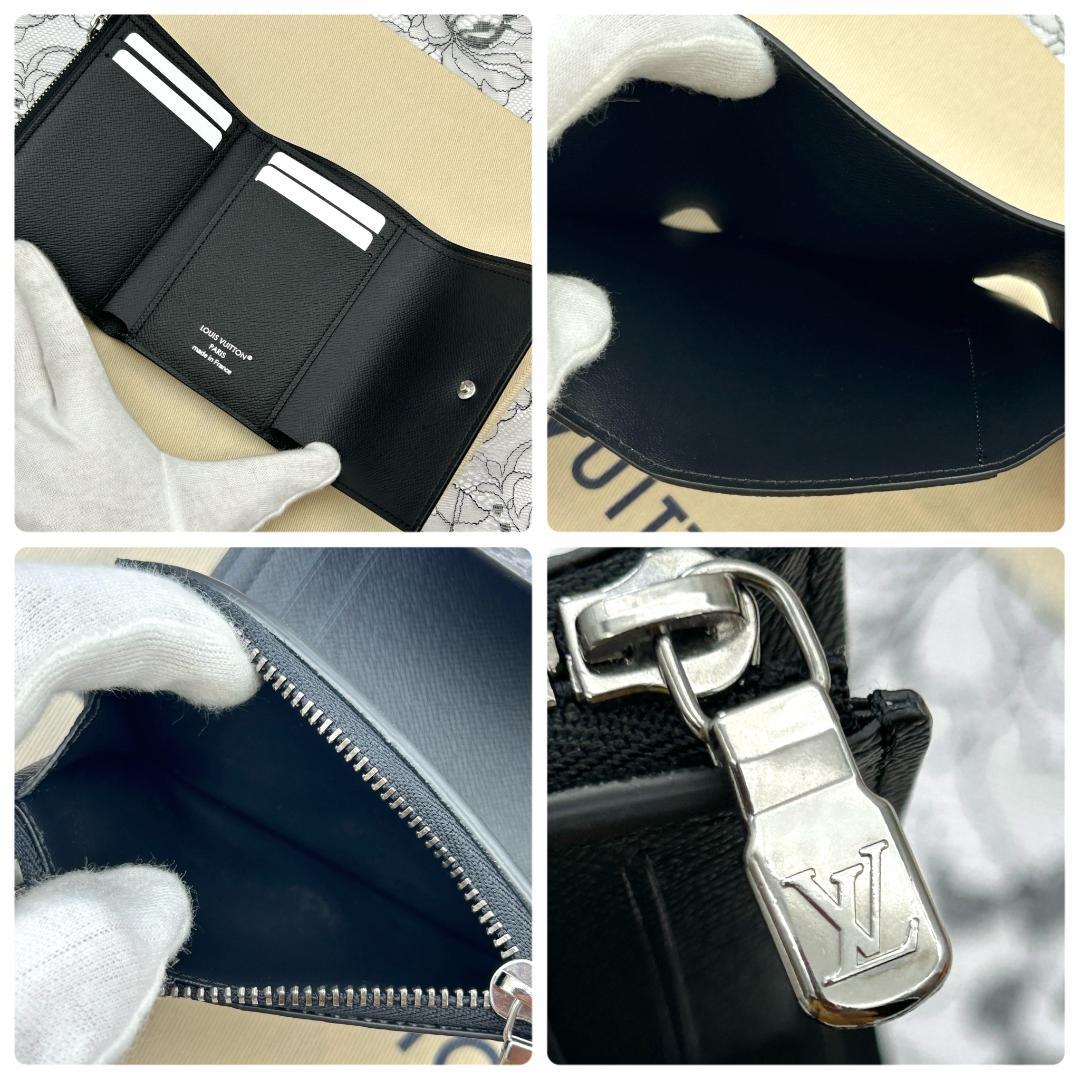 Louis Vuitton Monogram Eclipse Victor Wallet Folded — view 6